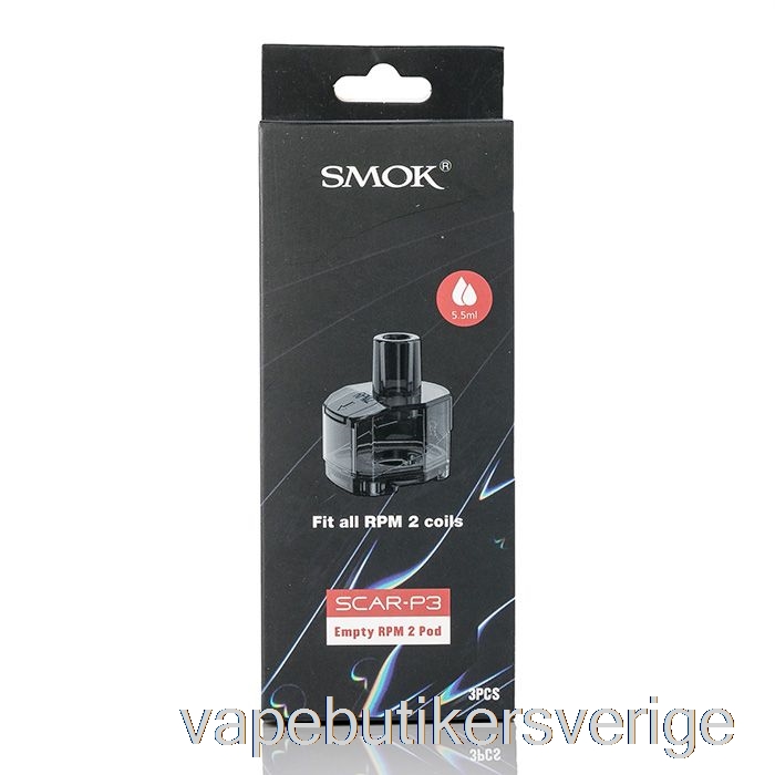 Vape Sverige Smok Scar-p3 Utbytespods Rpm Pods
